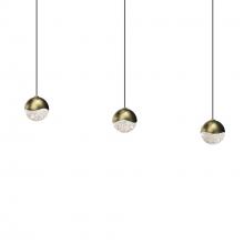  2920.14-SML - 3-Light Rectangle Small LED Pendant