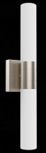  VL6321-E-BN/WH - Wall Sconce Brush Nickel