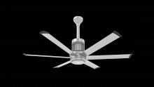  MK-I61-051806A727I12S2 - Ceiling Fan Kit, i6, 60", 100-277V/1PH, WiFi/BLE, Indoor, 0.05HP, 125W, Universal Mount