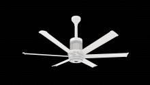  MK-I61-051806A729I12S2 - Ceiling Fan Kit, i6, 60", 100-277V/1PH, WiFi/BLE, Indoor, 0.05HP, 125W, Universal Mount