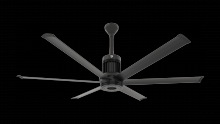  MK-I61-061806A728I12 - Ceiling Fan Kit, i6, 72", 100-277V/1PH, WiFi/BLE, Indoor, 0.05HP, 125W, Universal Mount