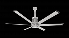  MK-I61-061806A727I12S2 - Ceiling Fan Kit, i6, 72", 100-277V/1PH, WiFi/BLE, Indoor, 0.05HP, 125W, Universal Mount