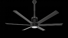  MK-I61-061806A728I24S2 - Ceiling Fan Kit, i6, 72", 100-277V/1PH, WiFi/BLE, Indoor, 0.05HP, 125W, Universal Mount