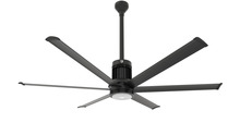 Big Ass Fans  MK-I61-061806A728I24S2 - Ceiling Fan Kit, i6, 72", 100-277V/1PH, WiFi/BLE, Indoor, 0.05HP, 125W, Universal Mount