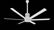  MK-I61-061806A729I24 - Ceiling Fan Kit, i6, 72", 100-277V/1PH, WiFi/BLE, Indoor, 0.05HP, 125W, Universal Mount