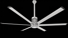  MK-I61-071806A727I24S2 - Ceiling Fan Kit, i6, 84", 100-277V/1PH, WiFi/BLE, Indoor, 0.05HP, 125W, Universal Mount