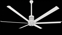  MK-I61-071806A729I24S2 - Ceiling Fan Kit, i6, 84", 100-277V/1PH, WiFi/BLE, Indoor, 0.05HP, 125W, Universal Mount