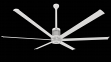  MK-I61-081806A729I24 - Ceiling Fan Kit, i6, 96", 100-277V/1PH, WiFi/BLE, Indoor, 0.05HP, 125W, Universal Mount