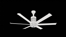  MK-I61-051806A729I06S2 - Ceiling Fan Kit, i6, 60", 100-277V/1PH, WiFi/BLE, Indoor, 0.05HP, 125W, Universal Mount