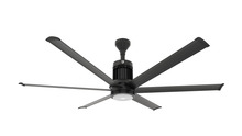 Big Ass Fans  MK-I61-061806A729I06S2 - Ceiling Fan Kit, i6, 72", 100-277V/1PH, WiFi/BLE, Indoor, 0.05HP, 125W, Universal Mount