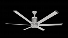  MK-I61-061806A727I06 - Ceiling Fan Kit, i6, 72", 100-277V/1PH, WiFi/BLE, Indoor, 0.05HP, 125W, Universal Mount