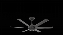  MK-ES62-052306A786I07S34 - Ceiling Fan Kit, es6, 60", 100-277V/1PH, 0.05HP, 125W, Universal Mount