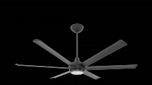  MK-ES62-062306A786I20S2 - Ceiling Fan Kit, es6, 72", 100-277V/1PH, 0.05HP, 125W, Universal Mount