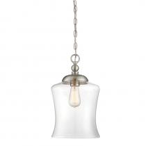  M70019BN - 1-Light Mini Pendant in Brushed Nickel