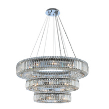 Allegri 11771-010-FR001 - Rondelle (18 + 26 + 36) Inch 3 Tier Pendant