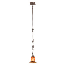  1821BA/PS07 - Vine 1 Light Mini Pendant