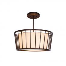  507040BZ - Pacifica 16 Inch Convertible Pendant - Semi Flush