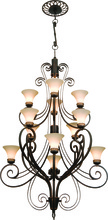  5189MG/1356 - Mirabelle (4+4+4) Light 3 Tier Foyer