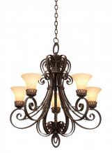  5198AC/1479 - Mirabelle 5 Light Chandelier