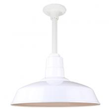  H-QSN15116-SA-93/QSN12ST3-93/QSNHDSMC-93 - 16" Ceiling Stem Light