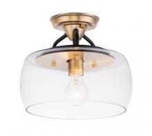  26129CLBZAB - Goblet-Semi-Flush Mount