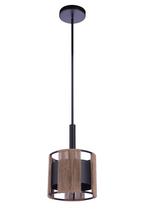  59091-FB - Kensey 1 Light Mini Pendant in Flat Black