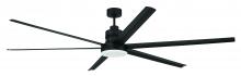  MND80FB6 - 80" Mondo Indoor/Outdoor in Flat Black w/ Flat Black Blades