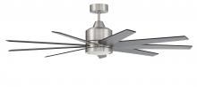  CHP60BNK9 - 60" Champion in Brushed Polished Nickel w/ Brushed Nickel/Flat Black Blades