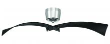  TRN52FBPLN2 - 52" Tern in Flat Black/Polished Nickel w/ Flat Black Blades