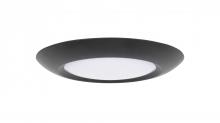  X9011-FB-LED - Slim Line 1 Light 11" LED Flushmount in Flat Black