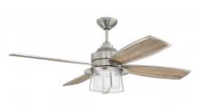  WAT52BNK4 - 52" Waterfront in Brushed Polished Nickel w/ Brushed Polished Nickel/Dark Driftwood Blades