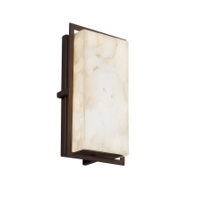 Justice Design Group (Yellow) ALR-7562W-DBRZ - Avalon Small ADA Outdoor/Indoor LED Wall Sconce