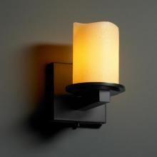  CNDL-8771-10-AMBR-MBLK - Dakota 1-Light Wall Sconce