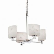  FAL-8420-30-CROM - Tetra 4-Light Chandelier