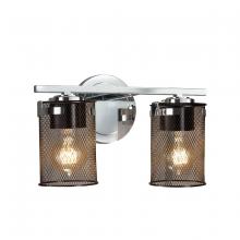 Justice Design Group (Yellow) MSH-8452-10-CROM - Atlas 2-Light Bath Bar