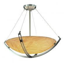  PNA-9722-35-BMBO-NCKL - 24" Pendant Bowl w/ Crossbar