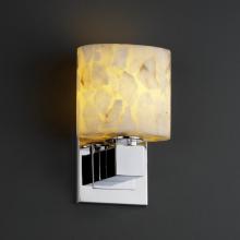 Justice Design Group (Yellow) ALR-8707-30-MBLK - Aero ADA 1-Light Wall Sconce (No Arms)