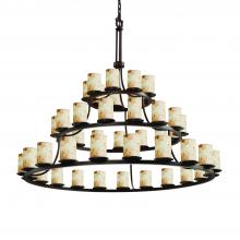  ALR-8714-10-DBRZ - Dakota 45-Light 3-Tier Ring Chandelier