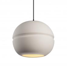  CER-6415-BIS-MBLK-WTCD - Large Sphere 1-Light Pendant