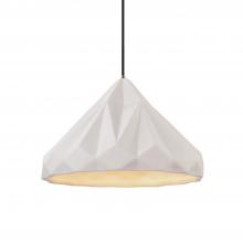  CER-6450-BIS-NCKL-BKCD - Geometric 1-Light Pendant