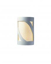 Justice Design Group (Yellow) CER-7345W-BIS - Small Prairie Window - Open Top & Bottom (Outdoor)