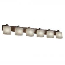 Justice Design Group (Yellow) CLD-8926-30-DBRZ - Modular 6-Light Bath Bar