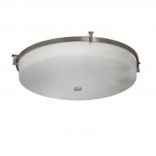 Justice Design Group (Yellow) CLD-8988-NCKL - Era 21" LED Round Flush-Mount