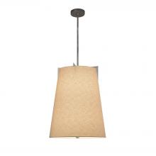  FAB-9600-CREM-NCKL - Midtown 18" Tapered Drum Pendant