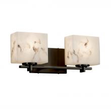 Justice Design Group (Yellow) FAL-8442-55-DBRZ - Era 2-Light Bath Bar