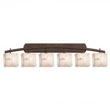 Justice Design Group (Yellow) FAL-8596-55-DBRZ-LED6-4200 - Archway 6-Light LED Bath Bar