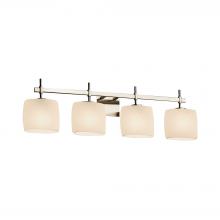  FSN-8414-30-OPAL-NCKL - Union 4-Light Bath Bar