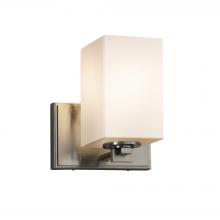 Justice Design Group (Yellow) FSN-8441-15-OPAL-NCKL - Era 1-Light Wall Sconce