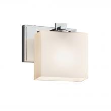 Justice Design Group (Yellow) FSN-8447-55-OPAL-CROM - Era ADA 1-Light Wall Sconce