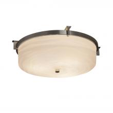 Justice Design Group (Yellow) PNA-8985-WAVE-NCKL - Era 16" Round Flush-Mount